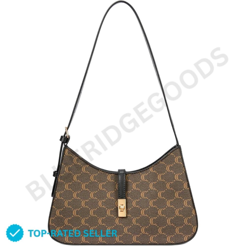 Brand New CLUCI Hobo Bag Brown Vegan Leather